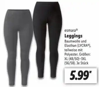 Lidl esmaraⓇ Leggings Angebot