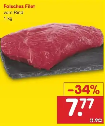 Netto Marken-Discount Falsches Filet 1kg Angebot