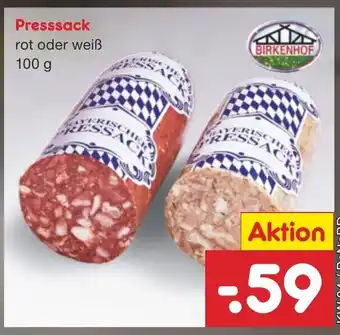 Netto Marken-Discount Presssack 100g Angebot