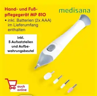 Netto Marken-Discount Medisana Hand und Fußpflegegerät MP 810 Angebot