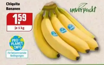 REWE Kaufpark Chiquita Bananen 1kg Angebot