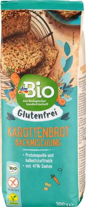 dm drogerie Dmbio backmischung karottenbrot, glutenfrei Angebot