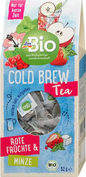 dm drogerie Dmbio cold brew tea, rote früchte Angebot