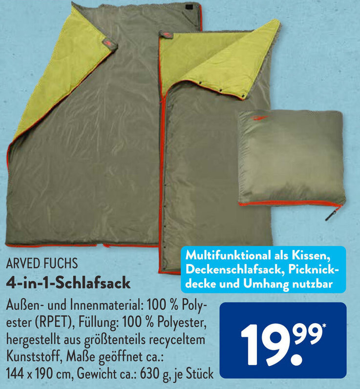 Aldi Schlafsack 2022null