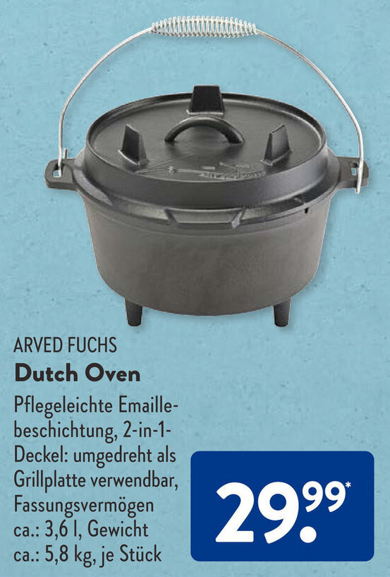 ARVED FUCHS Dutch Oven Angebot bei Aldi Süd