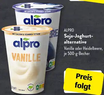 Aldi Süd ALPRO Soja-Joghurt-alternative 500 g Becher Angebot