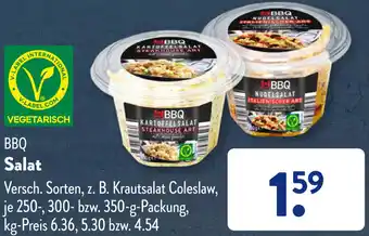 Aldi Süd BBQ Salat 250-, 300- bzw. 350-g-Packung Angebot