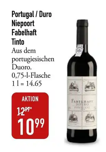 Galeria Markthalle Niepoort Fabelhaft Tinto 750ml Angebot