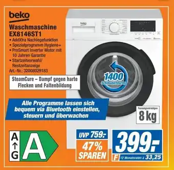 Expert Beko Waschmaschine EX8146ST1 Angebot