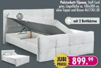 Möbel Boss Polsterbett Tijuana Angebot