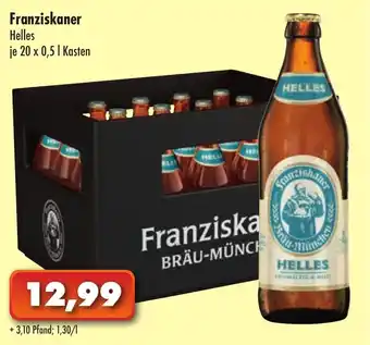 expert Octomedia Franziskaner Helles 20x0,5L Angebot