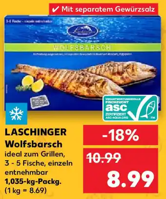 Kaufland LASCHINGER Wolfsbarsch 1,035-kg-Packg. Angebot