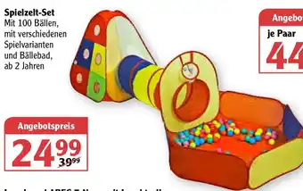 Globus Spielzelt Set Angebot