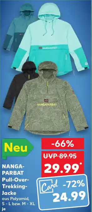 Kaufland NANGAPARBAT Pull-Over Trekking Jacke Angebot