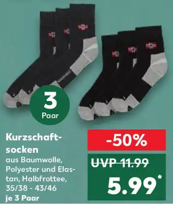 Kaufland NANGAPARBAT Kurzschaftsocken Angebot