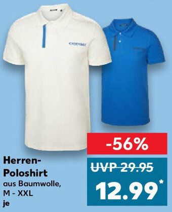 Kaufland Chiemsee Herren-Poloshirt Angebot