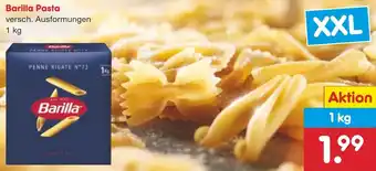 Netto Marken-Discount Barilla Pasta 1 kg Angebot