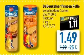 diska DeBeukelaer Prinzen Rolle 352/400g Angebot