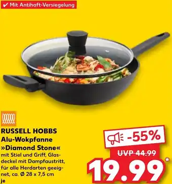 Kaufland RUSSELL HOBBS Alu-Wokpfanne ,,Diamond Stone" Angebot