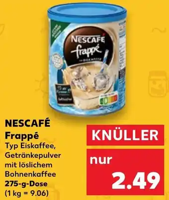 Kaufland NESCAFÉ Frappé 275-g-Dose Angebot