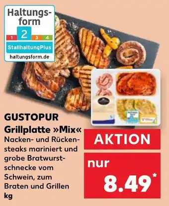 Kaufland GUSTOPUR Grillplatte >>Mix<< Angebot