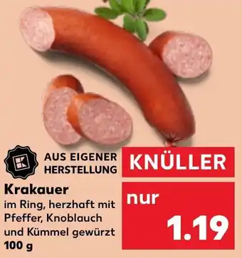 Kaufland Krakauer 100 g Angebot