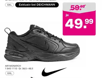 Deichmann Nike Air Monarch Angebot