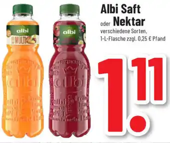 trinkgut Albi Saft oder Nektar 1 L Flasche Angebot