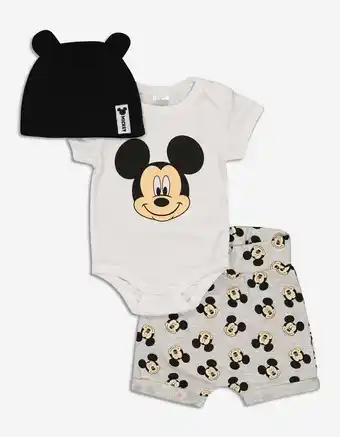 Takko Fashion Newborn set aus body, shorts und mütze - mickey mouse Angebot