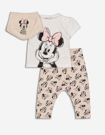 Takko Fashion Newborn set aus shirt, leggings und lätzchen - minnie mouse Angebot