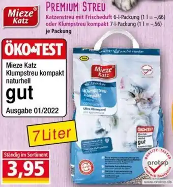 Norma Mieze Katz PREMIUM STREU 7 Liter Angebot