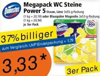 Norma Domestos Megapack WC Steine Power 5 Angebot