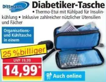 Norma Dittmann Diabetiker-Tasche Angebot