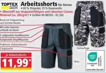 Norma TOPTEX PRO Arbeitsshorts für Herren Angebot