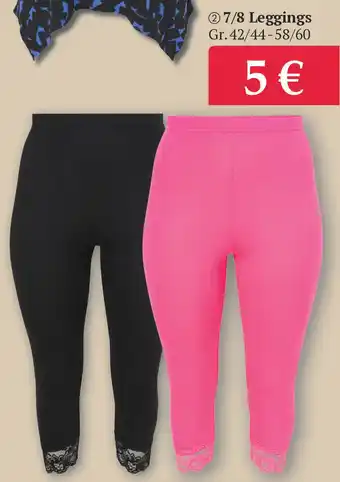 Woolworth 7/8 Leggings Gr. 42/44-58/60 Angebot