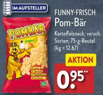 Aldi Nord FUNNY-FRISCH Pom-Bär 75 g Beutel Angebot