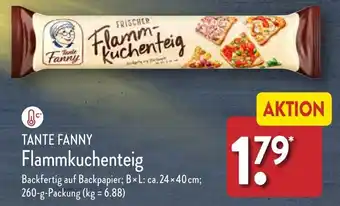 Aldi Nord TANTE FANNY Flammkuchenteig 260 g Packung Angebot