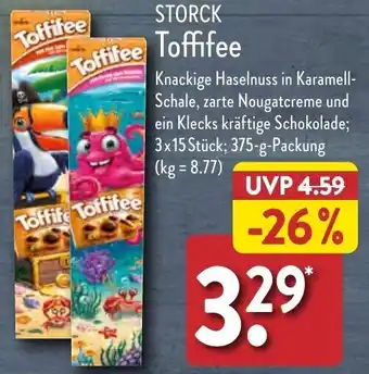 Aldi Nord STORCK Toffifee 375 g Packung Angebot