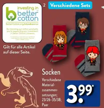 Aldi Nord Socken Angebot