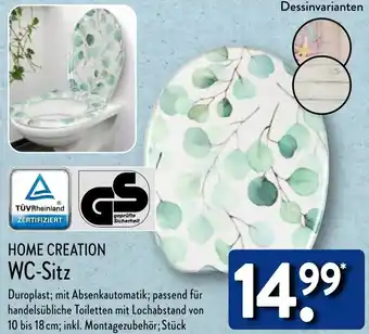 Aldi Nord HOME CREATION WC-Sitz Angebot