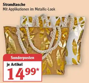 Globus Strandtasche Angebot