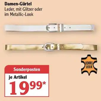 Globus Damen Gürtel Angebot