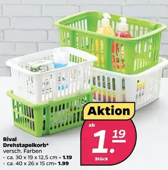 NETTO Rival Drehstapelkorb Angebot