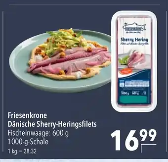 CITTI Markt Friesenkrone Dänische Sherry-Heringsfilets 1000-g-Schale Angebot