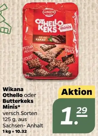 NETTO Wikana Othello oder Butterkeks Minis 125 g Angebot