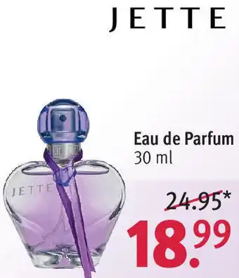 Rossmann JETTE Eau de Parfum 30 ml Angebot