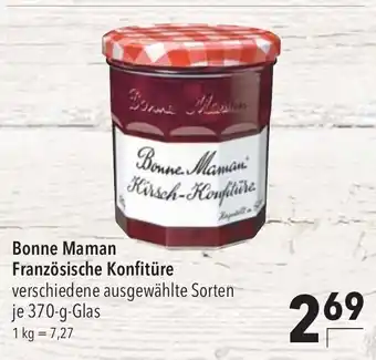 CITTI Markt Bonne Maman Französische Konfitüre verschiedene ausgewählte Sorten je 370-g-Glas Angebot