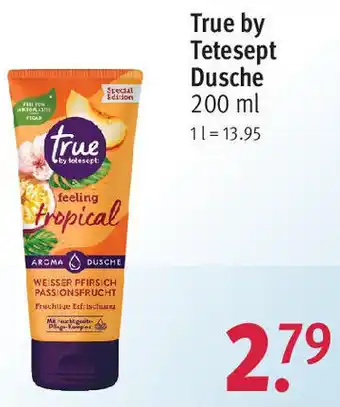 Rossmann True by Tetesept Dusche 200 ml Angebot