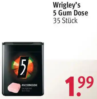 Rossmann Wrigley's Gum Dose 35 Stück Angebot