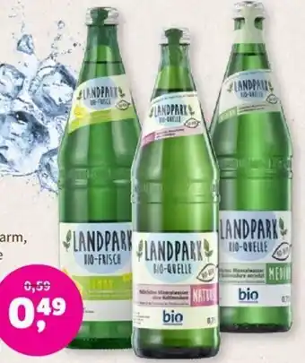 Denns BioMarkt LANDPARK Mineralwasser 0,75 L Angebot